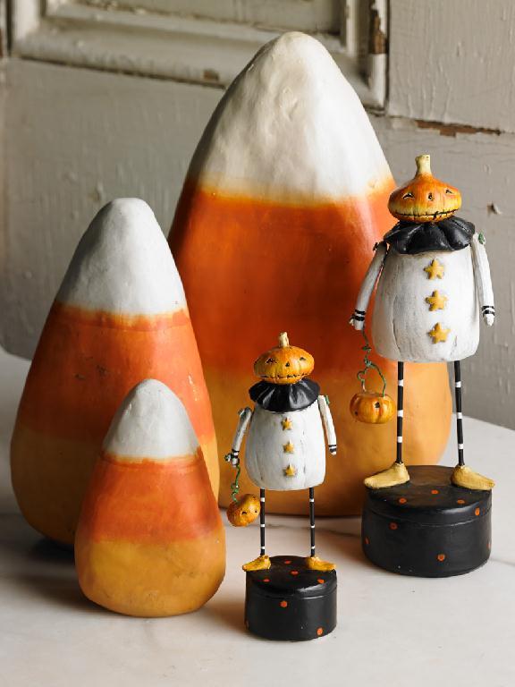 Decorative Resin Candy Corn Figurine