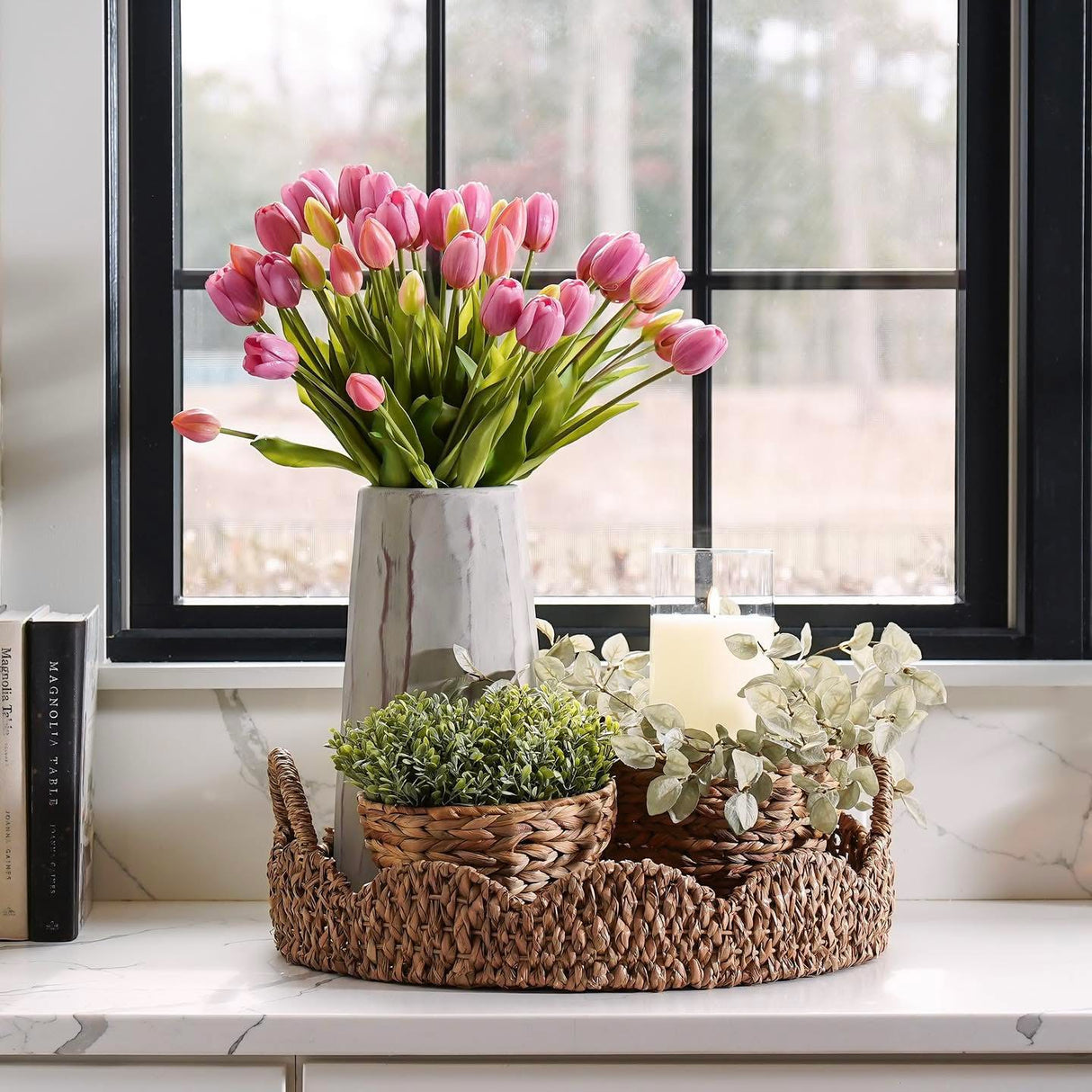 Real Touch Tulip Bundle Bouquet | 5 Colors