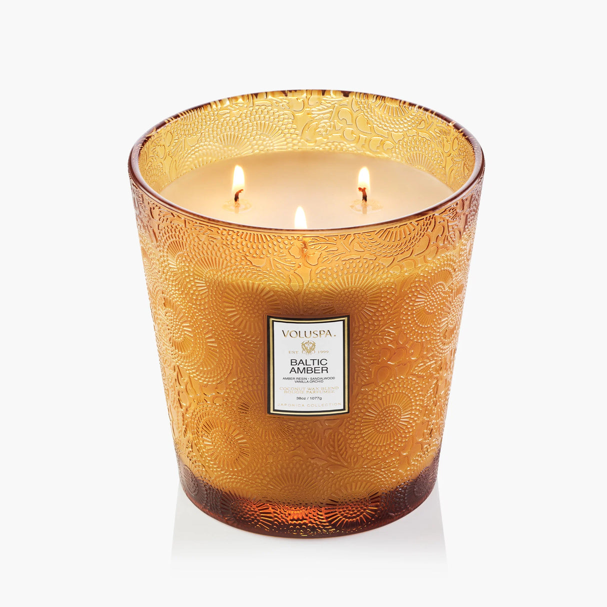 Baltic Amber 3 Wick Hearth Candle | Voluspa