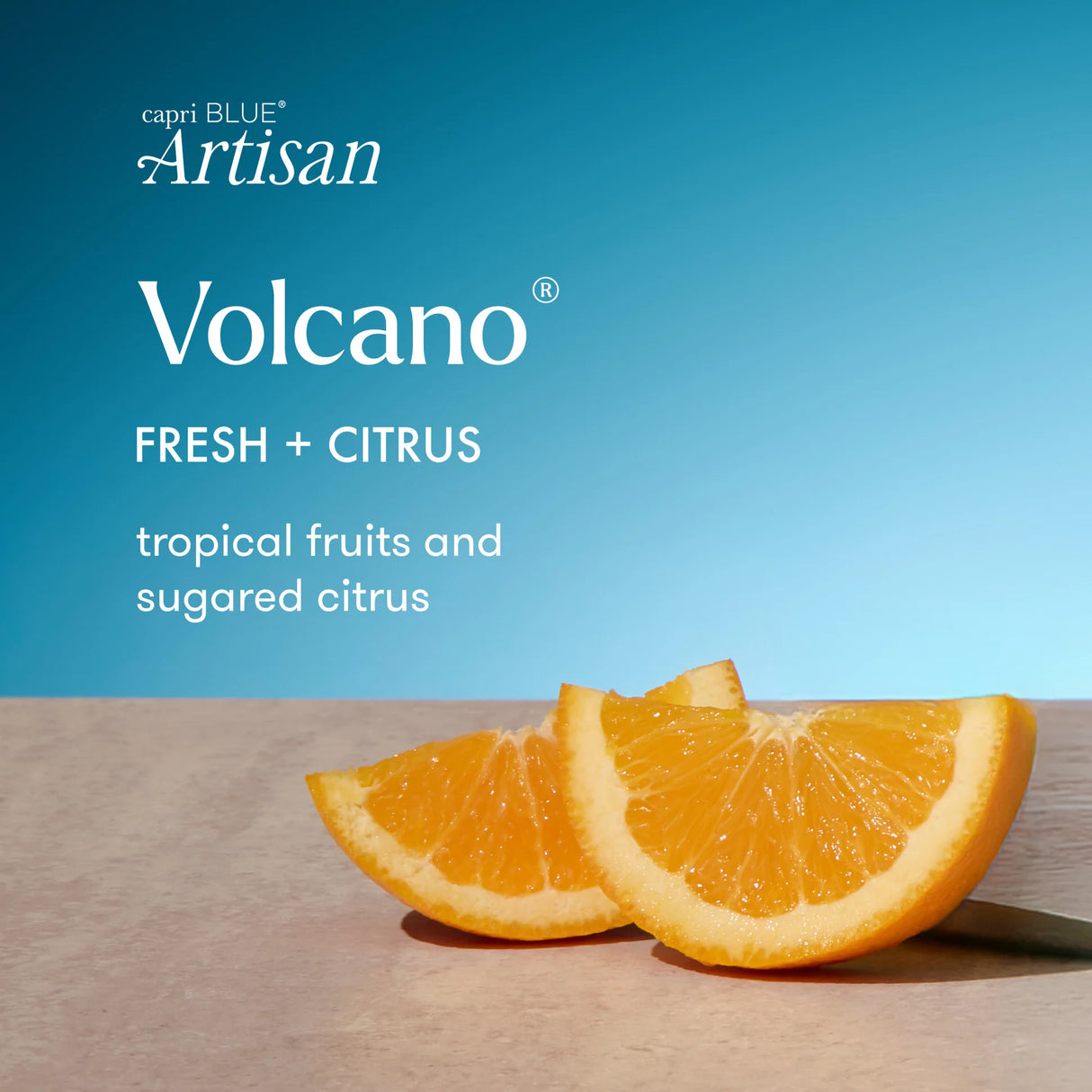 Volcano Luce d’Amalfi Petite Candle | Capri Blue