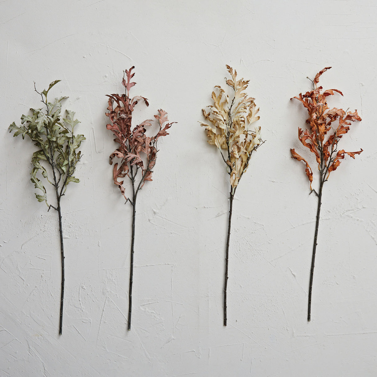 Faux Oak Leaf Picks | 4 Colors