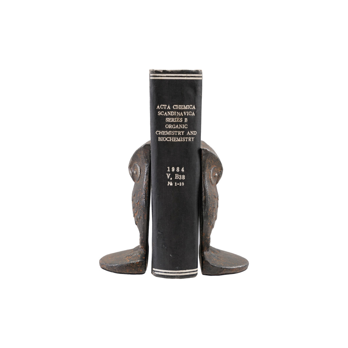 Cast Iron Owl Bookends (Set of 2)