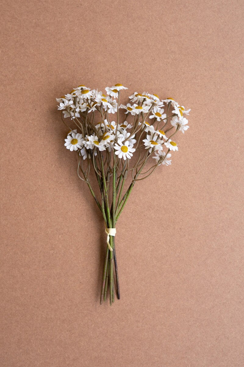 Faux White Chamomile Daisy Bundle