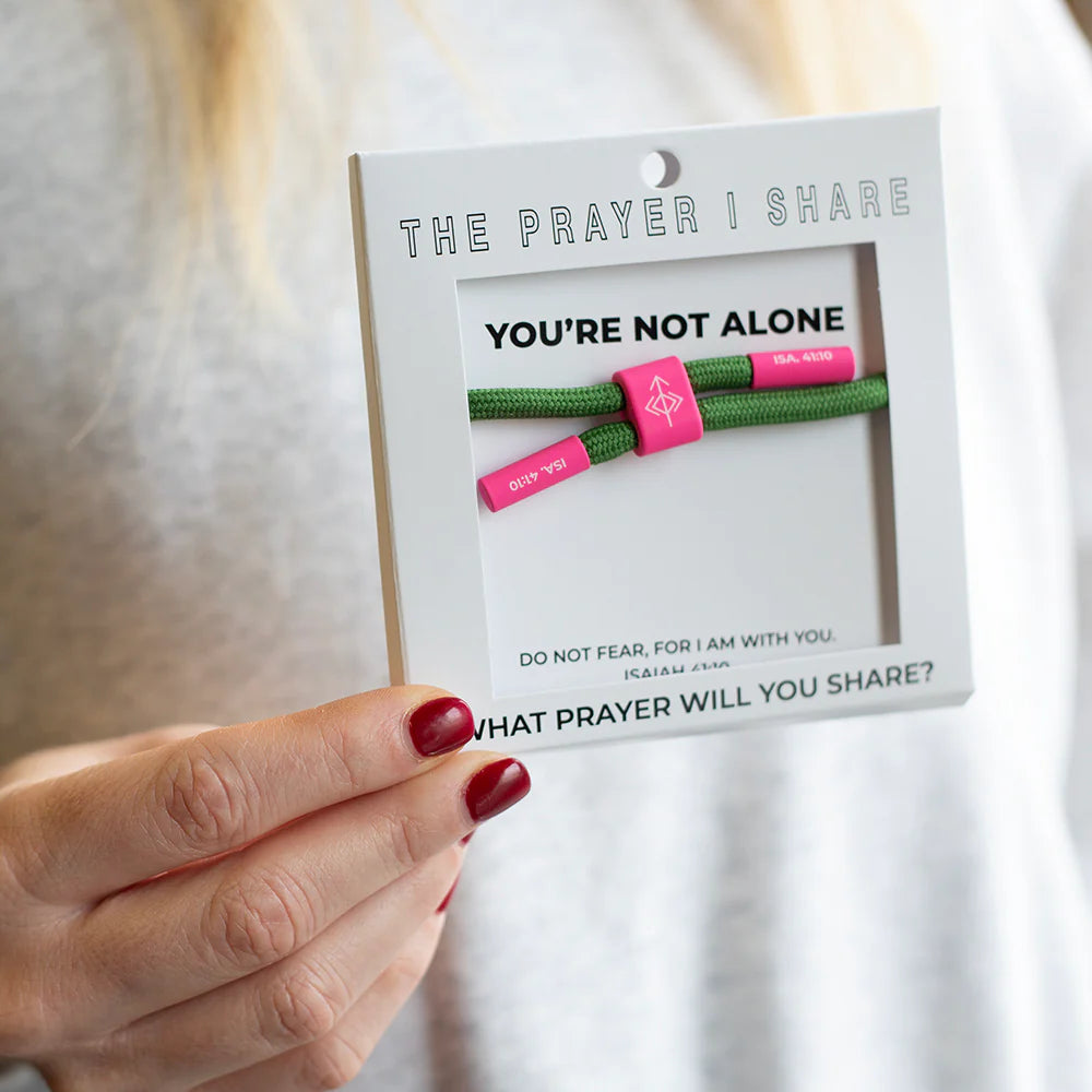 You're Not Alone Bracelet | Prayer Share