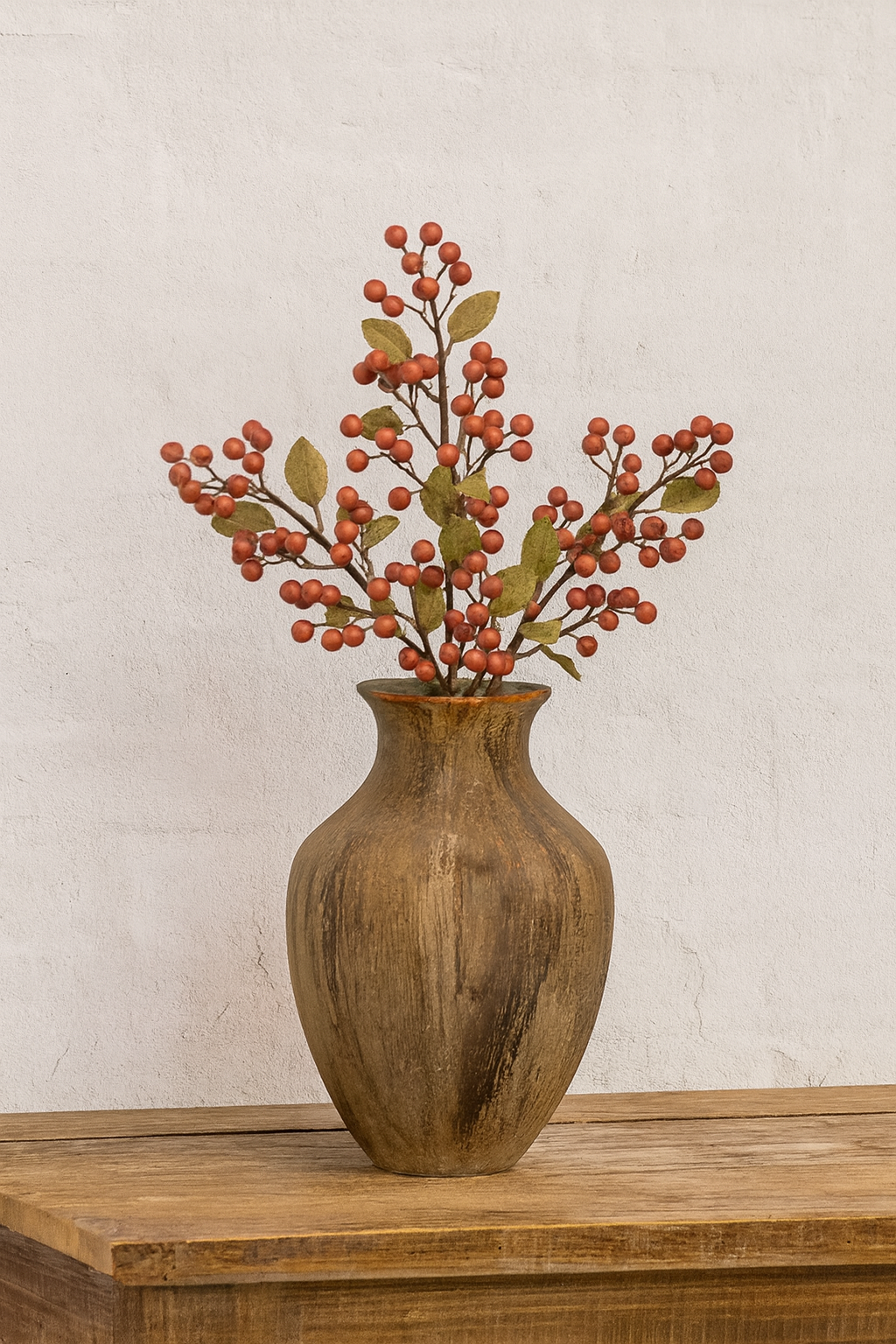 Bergundy Berry Fall Pick