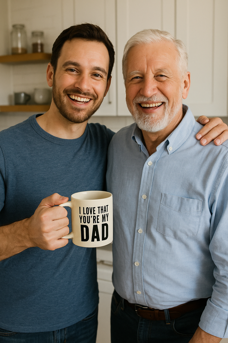 I Love That You're My Dad Ceramic Mug - Father's Day | 20 oz