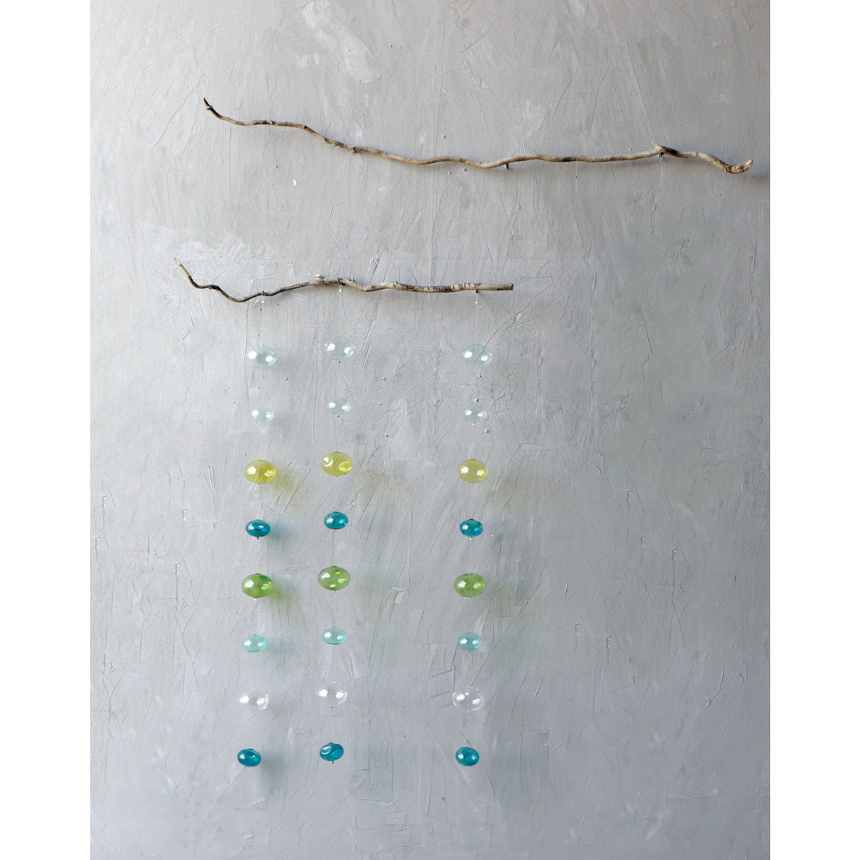 Hand-Blown Glass Bubble Garland