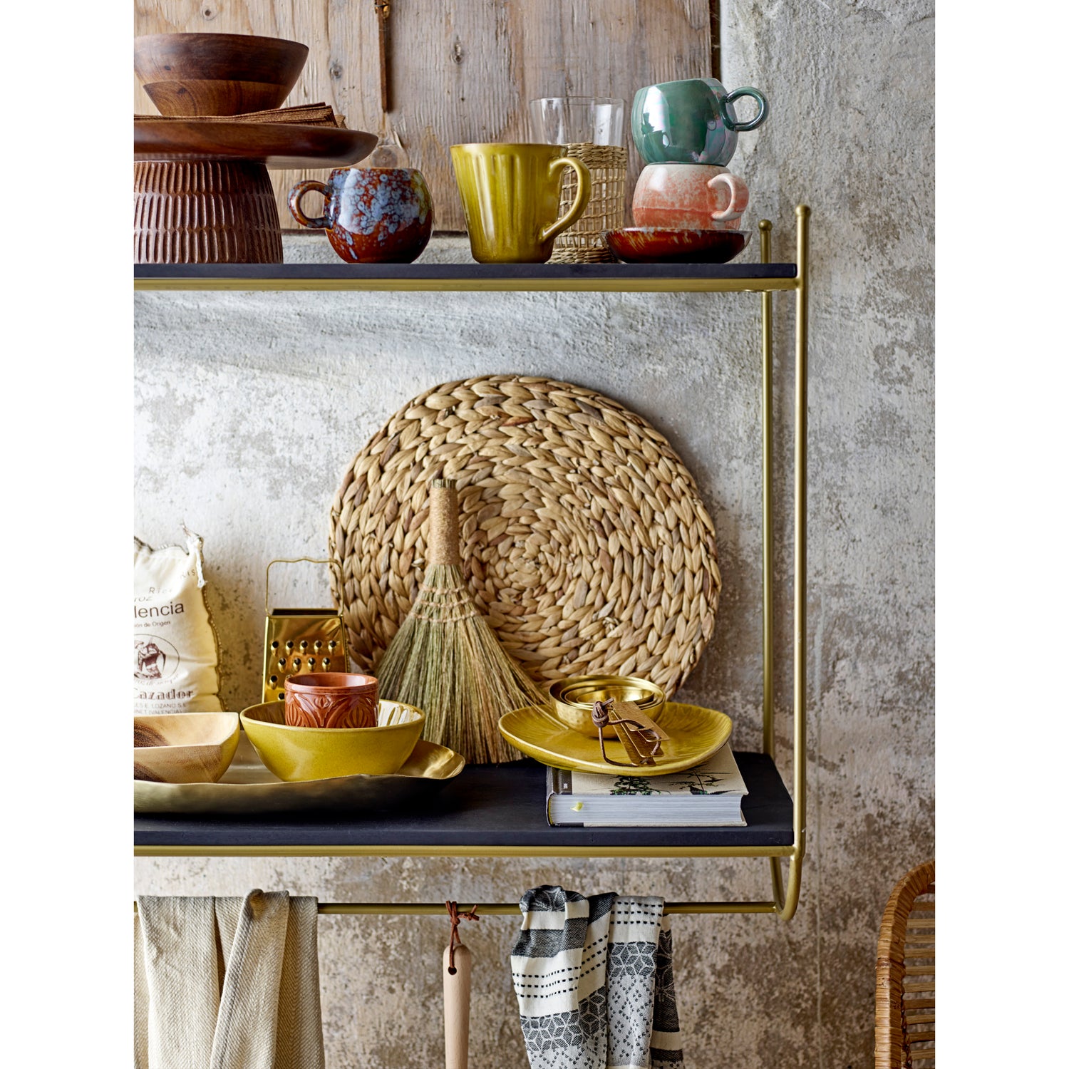 Hand-Woven Coiled Jute Placemats