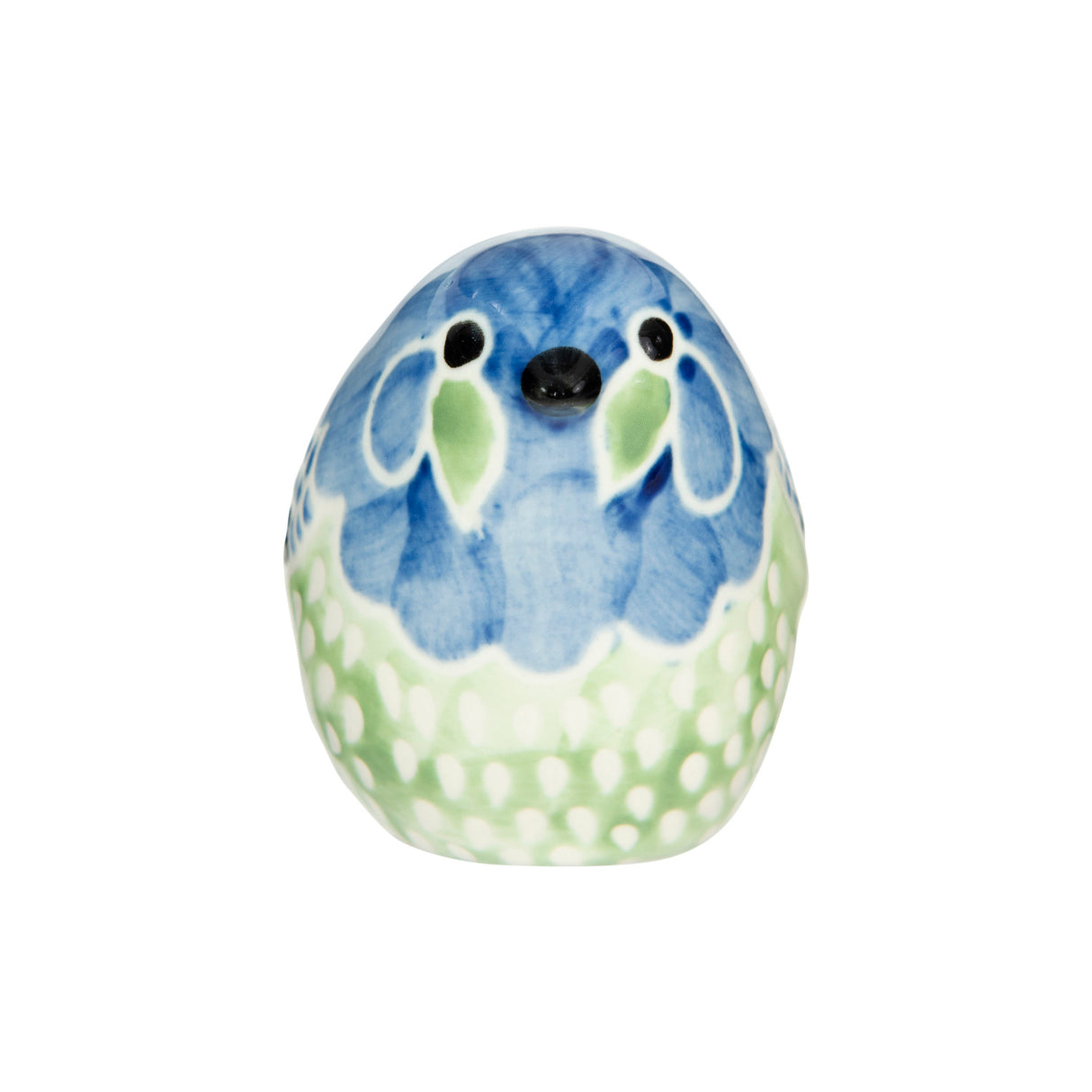 Hand-Painted Ceramic Bird Figurine