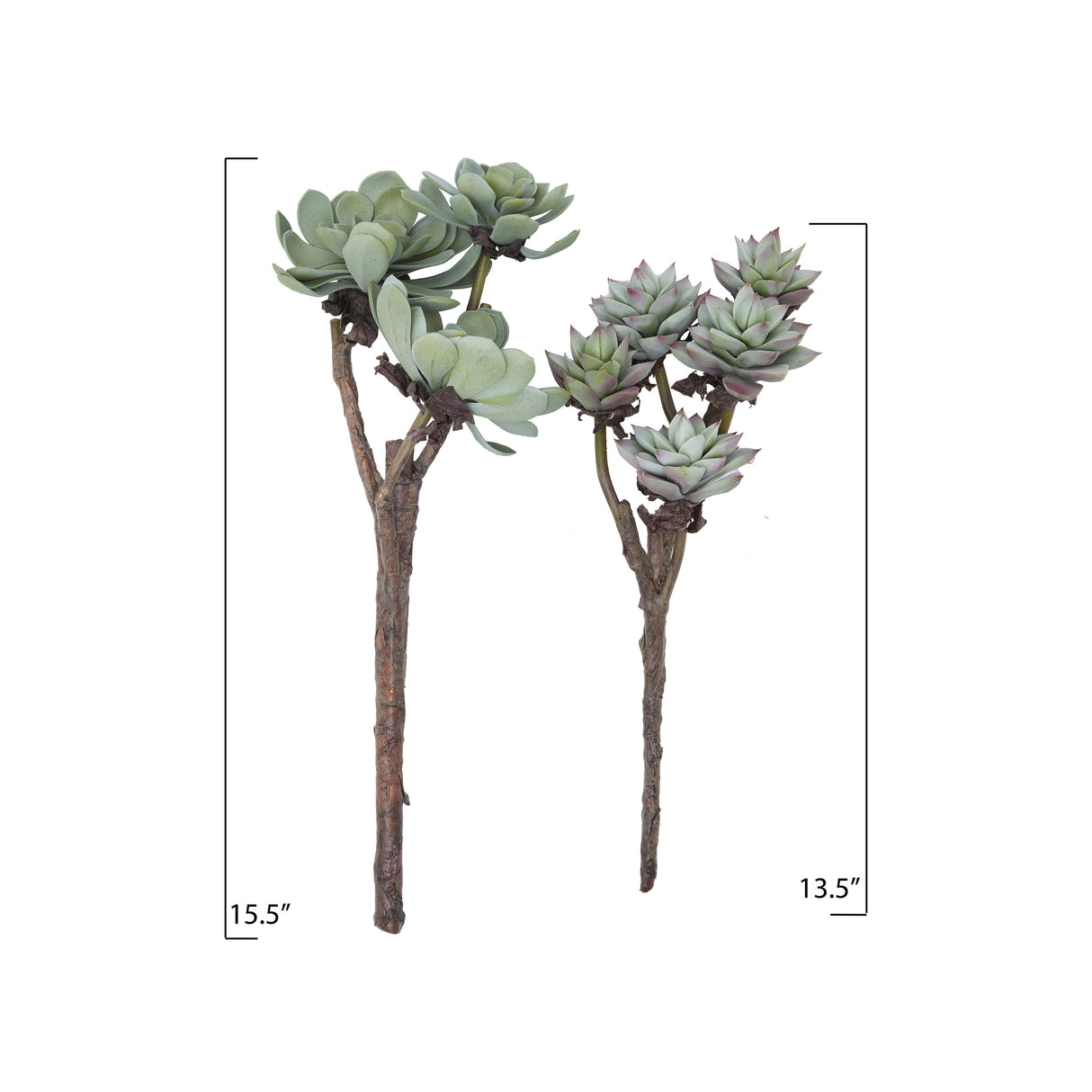 Faux Succulent Branches