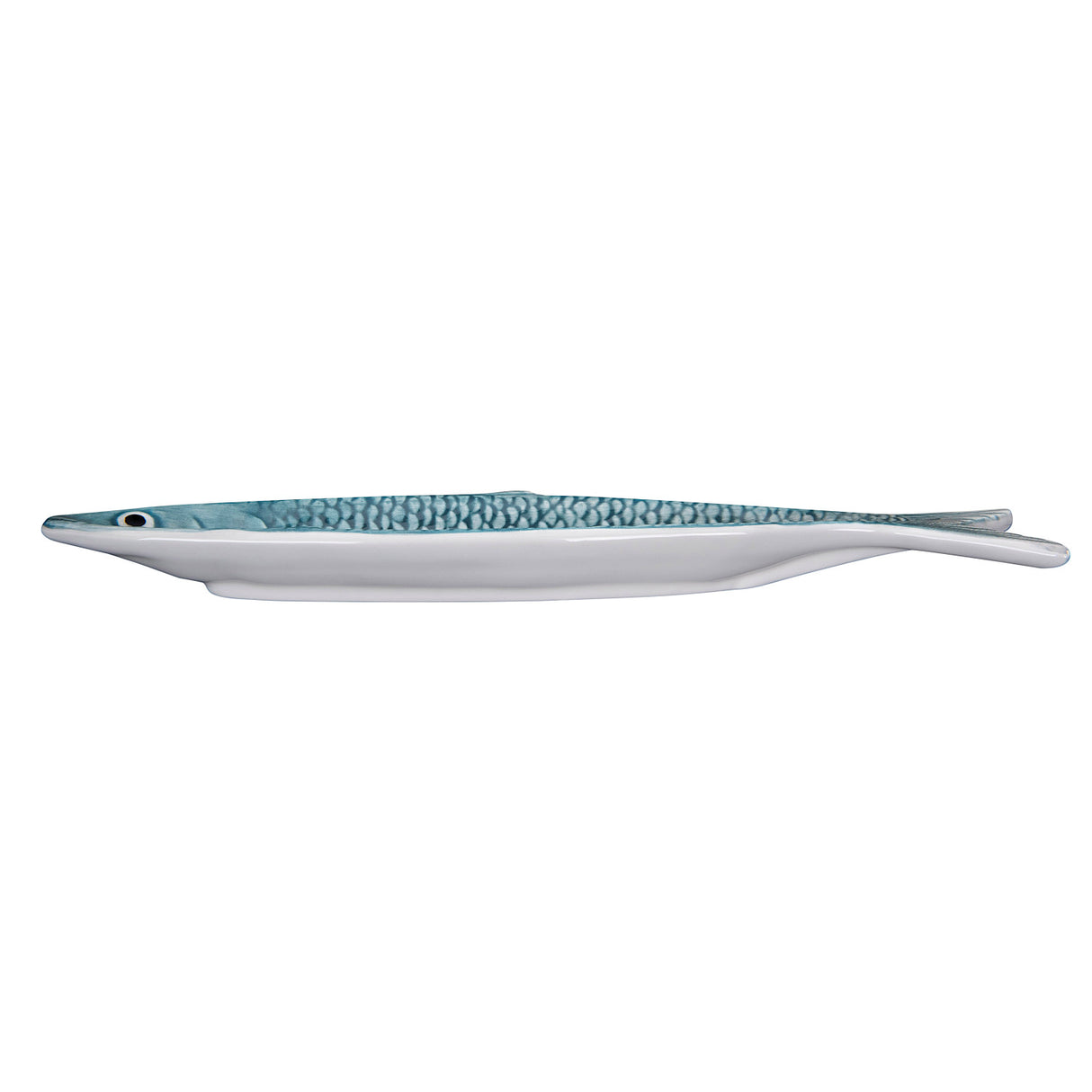 Ceramic Sardine Shaped Serving Plate