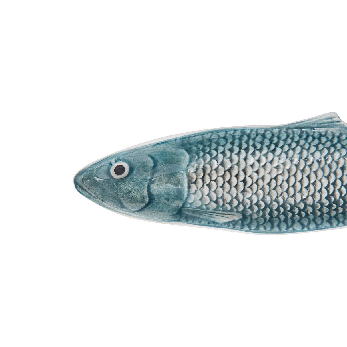 Ceramic Sardine Shaped Serving Plate