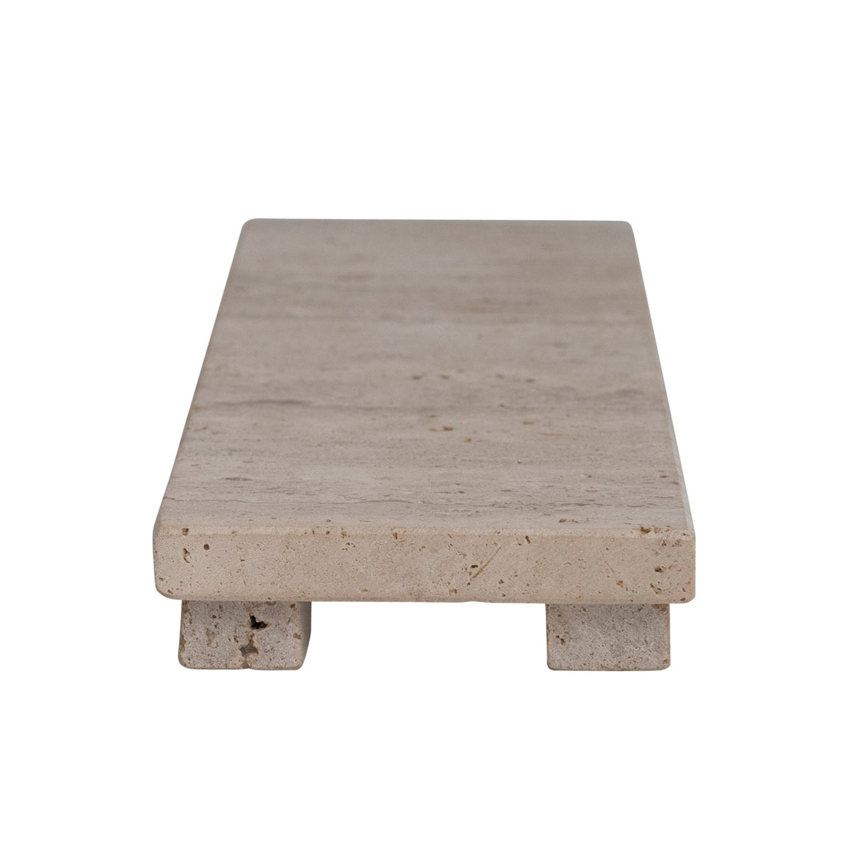 Travertine Stone Footed Cheese & Serving Board