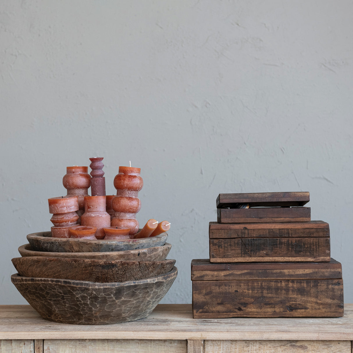 Reclaimed Wood Storage Box | 3 Sizes