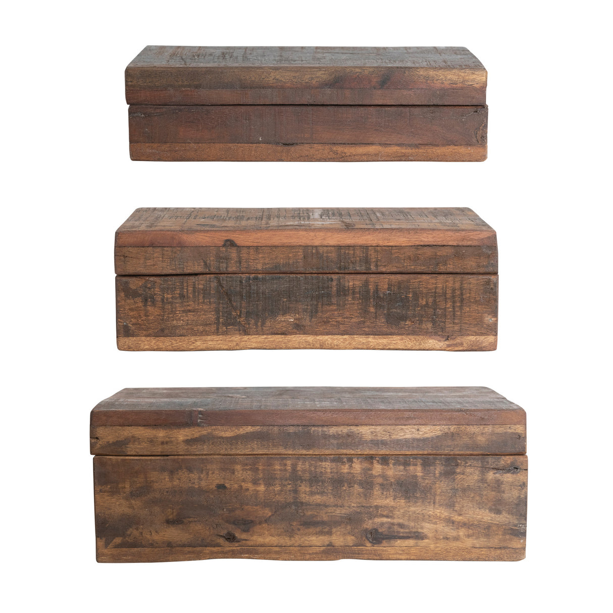 Reclaimed Wood Storage Box | 3 Sizes