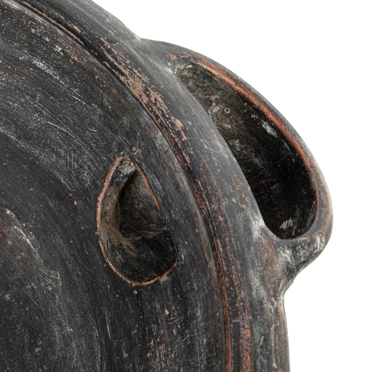 Vintage Inspired Black Clay Dahi Bowl