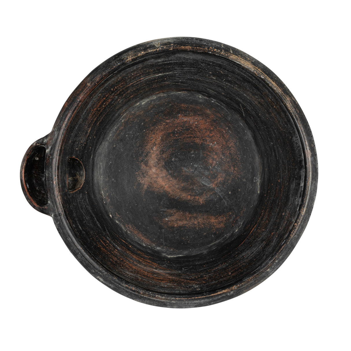 Vintage Inspired Black Clay Dahi Bowl