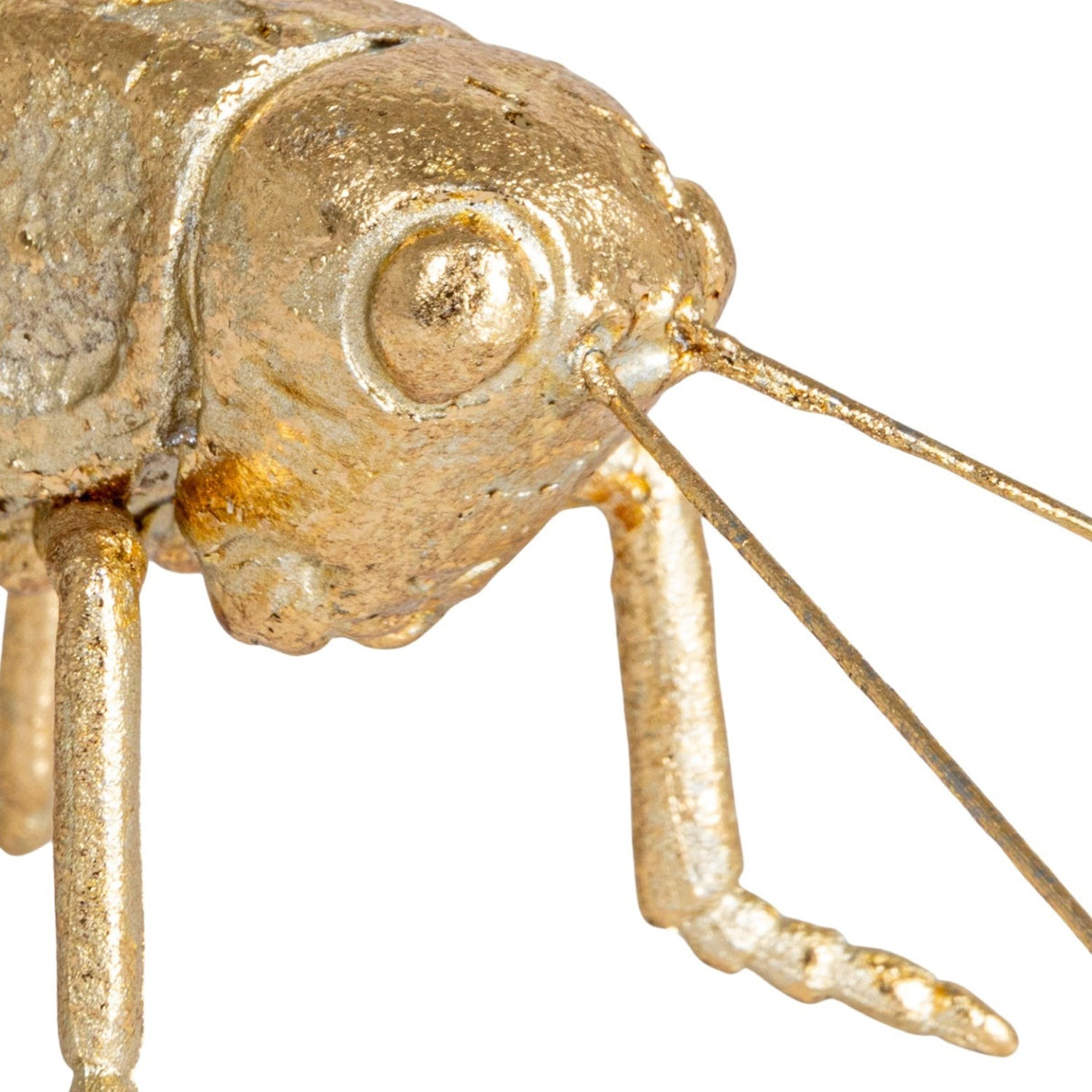 Gold Grasshopper Decorative Figurine