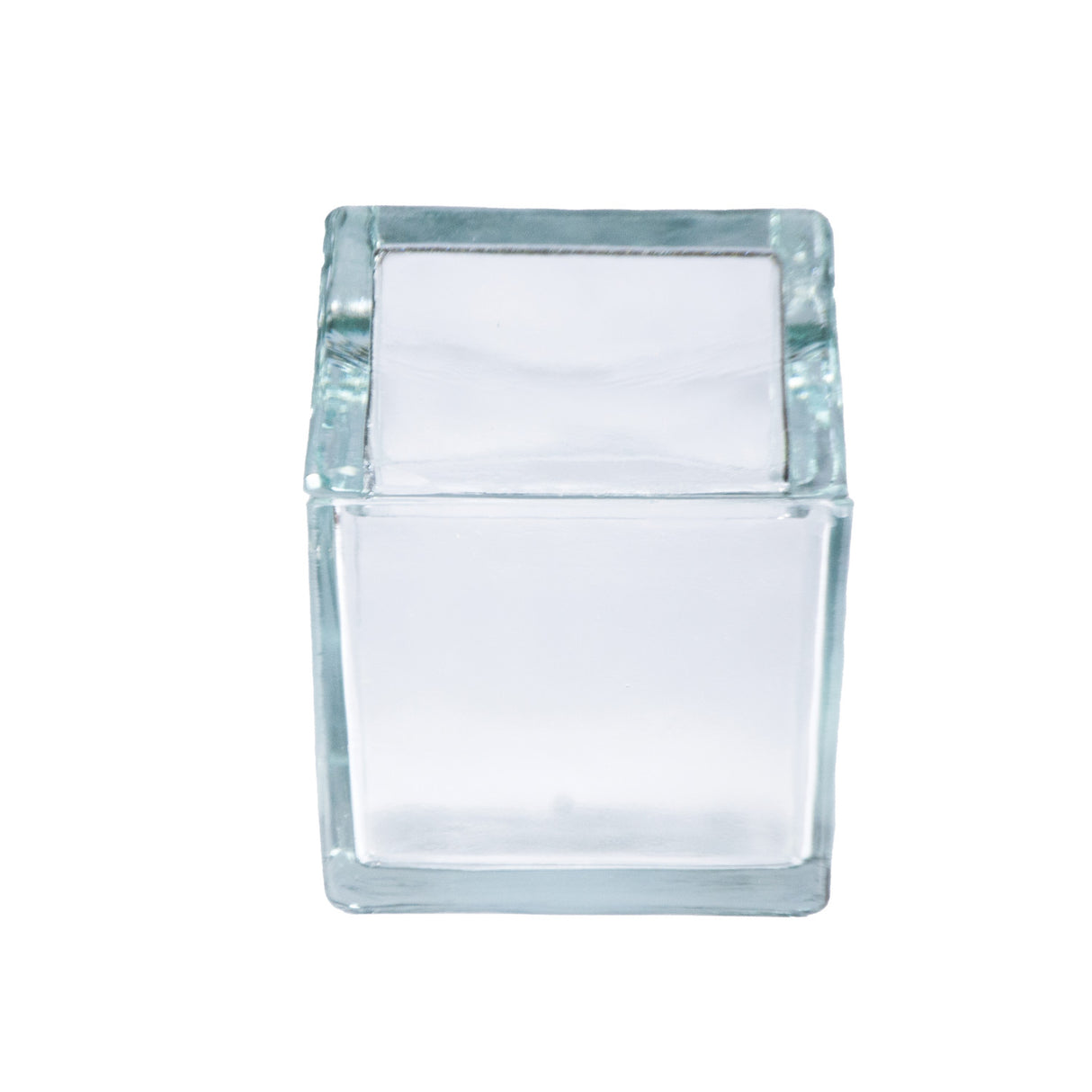 Recycled Glass House Shaped Storage Jar with Lid | 2 Sizes