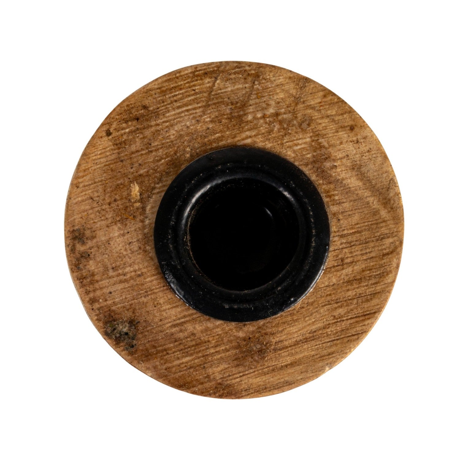 Hand-Carved Mango Wood Taper Candle Holder | 2 Sizes