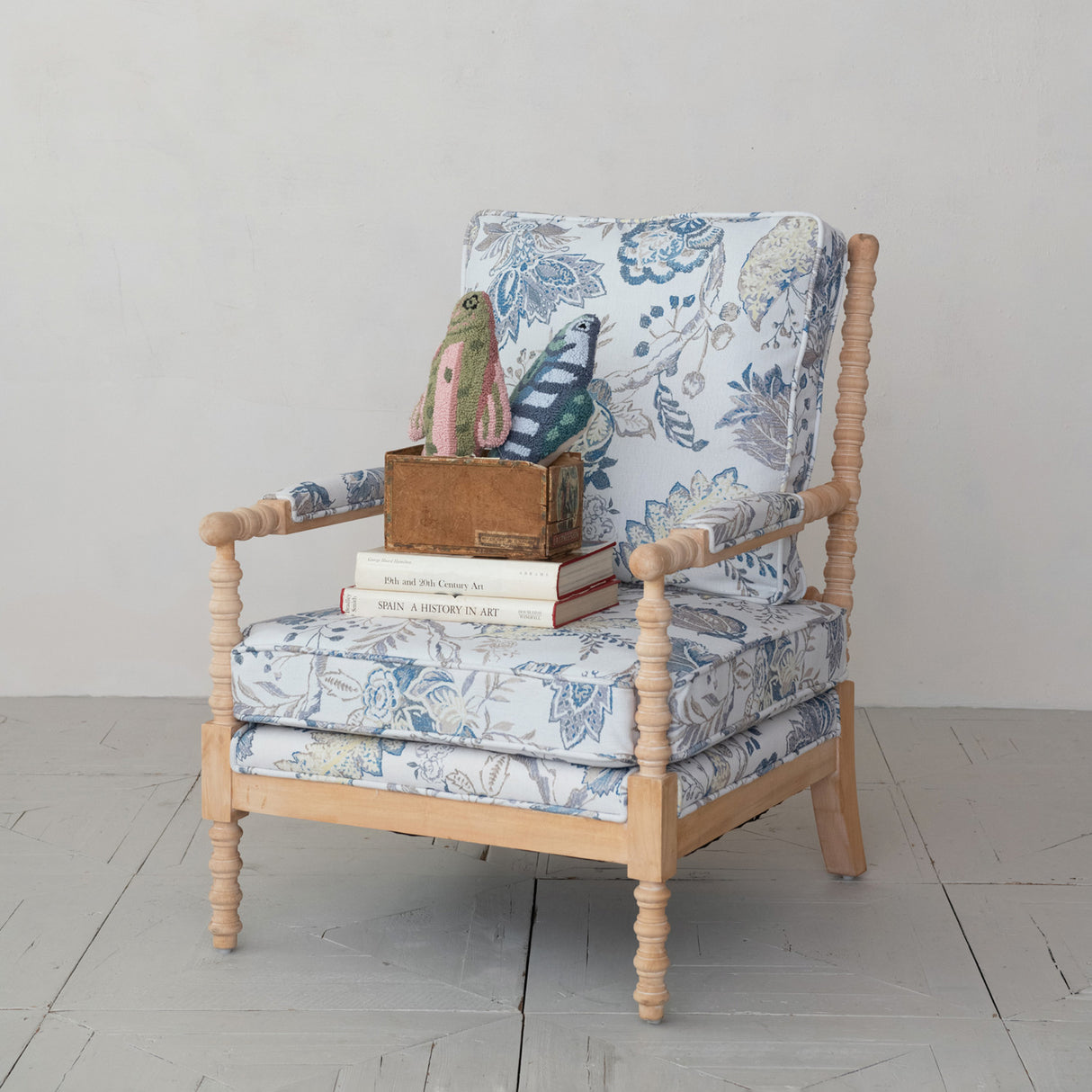 Tufted Fish Shaped Cotton Accent Pillow
