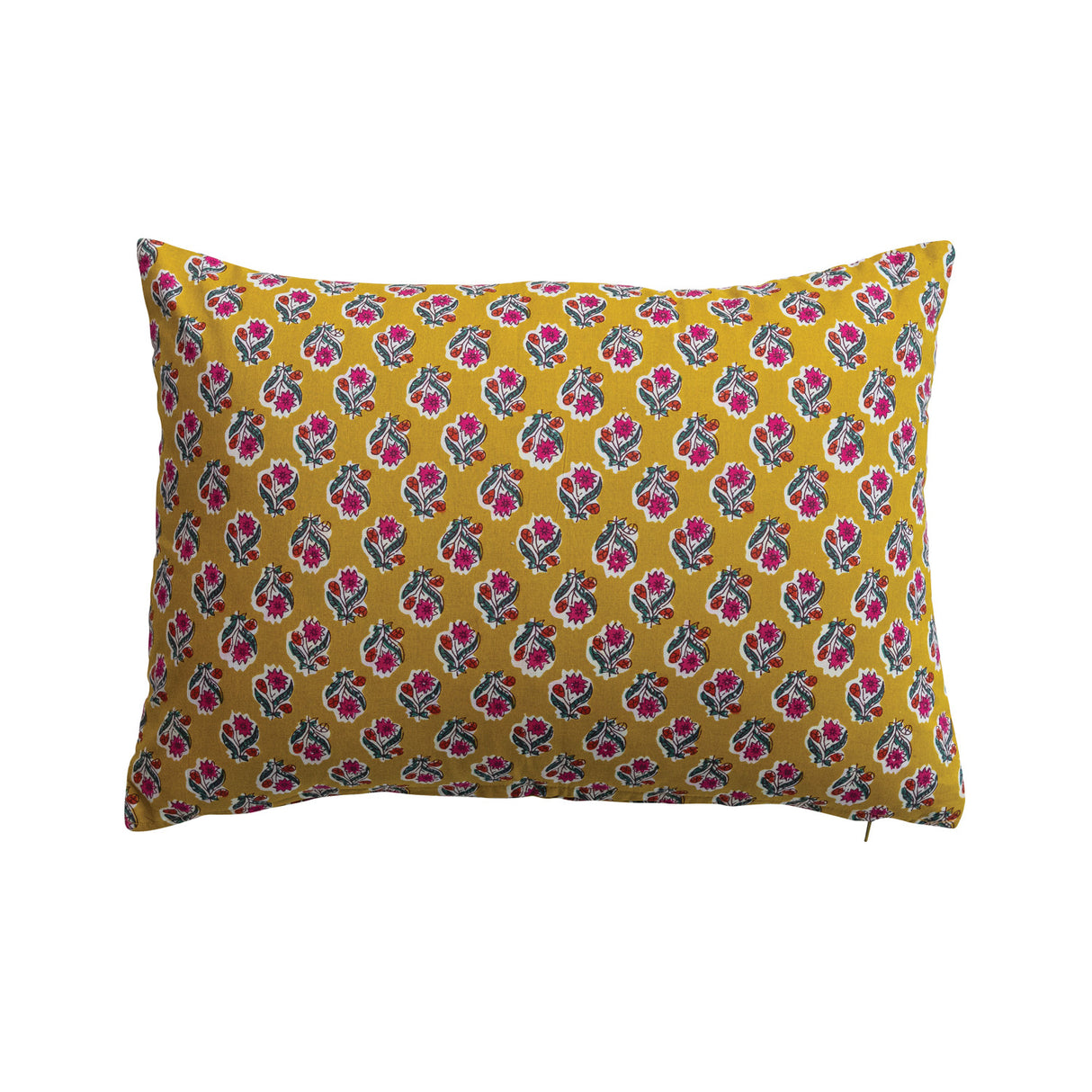 Couch Club Floral Embroidered Lumbar Pillow