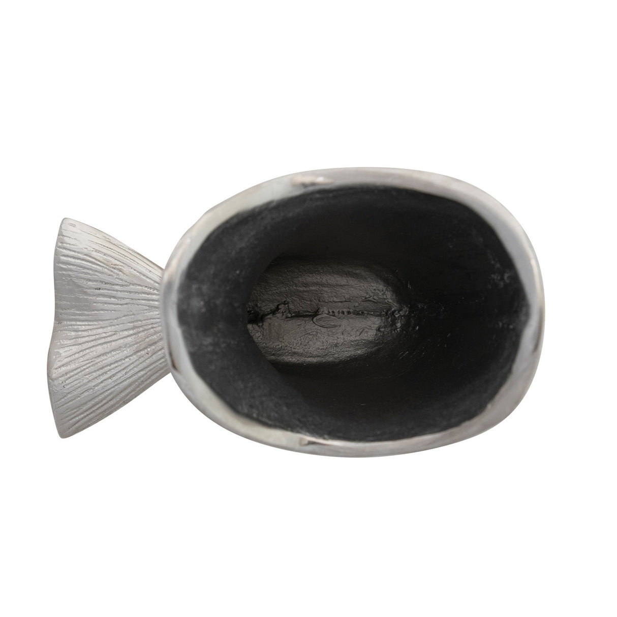 Aluminum Nickel Finish Fish Bottle Holder