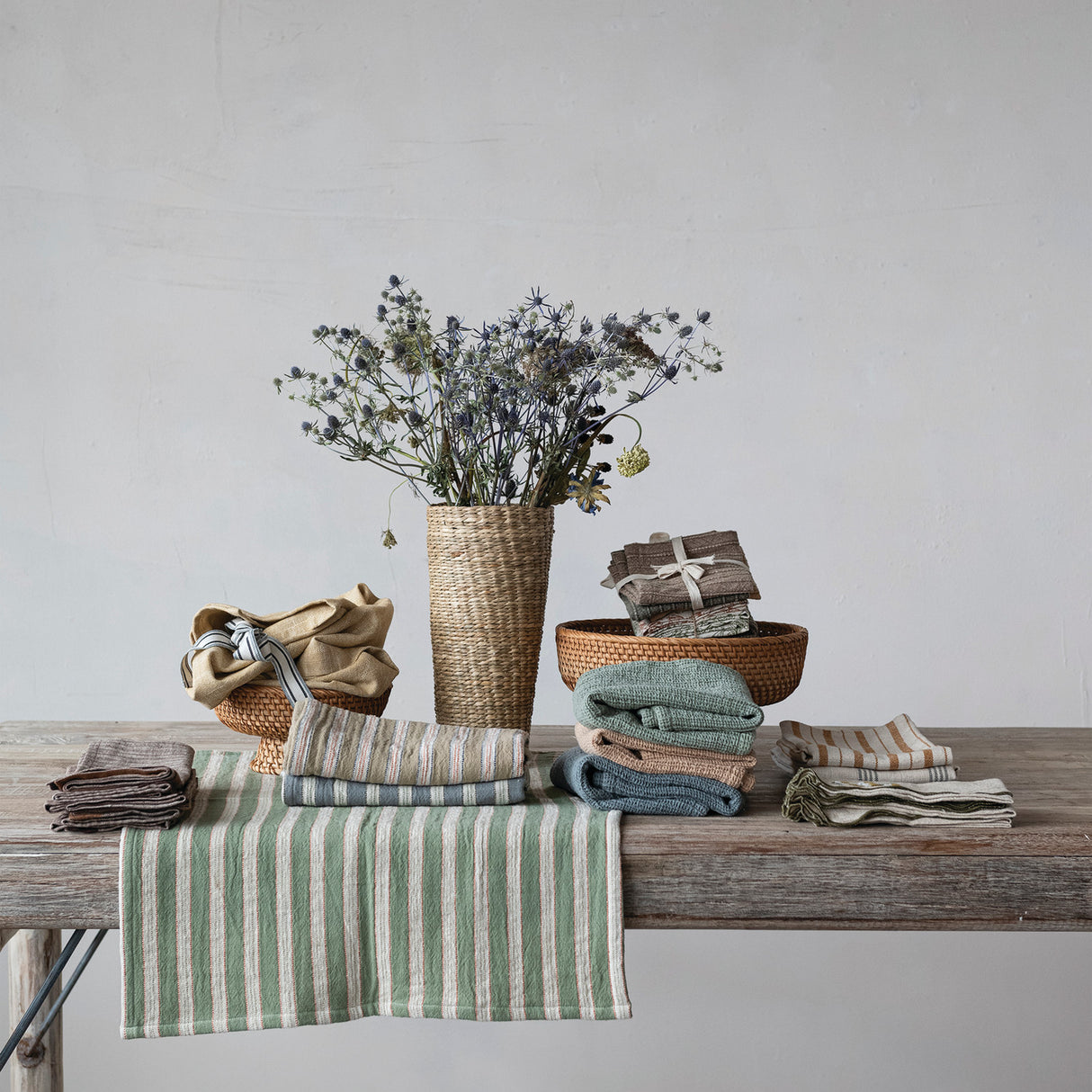 Waffle Weave Cotton Tea Towel
