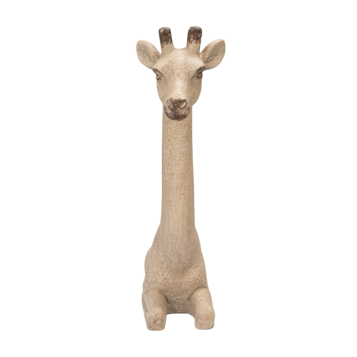 Distressed Giraffe Calf Sculpture