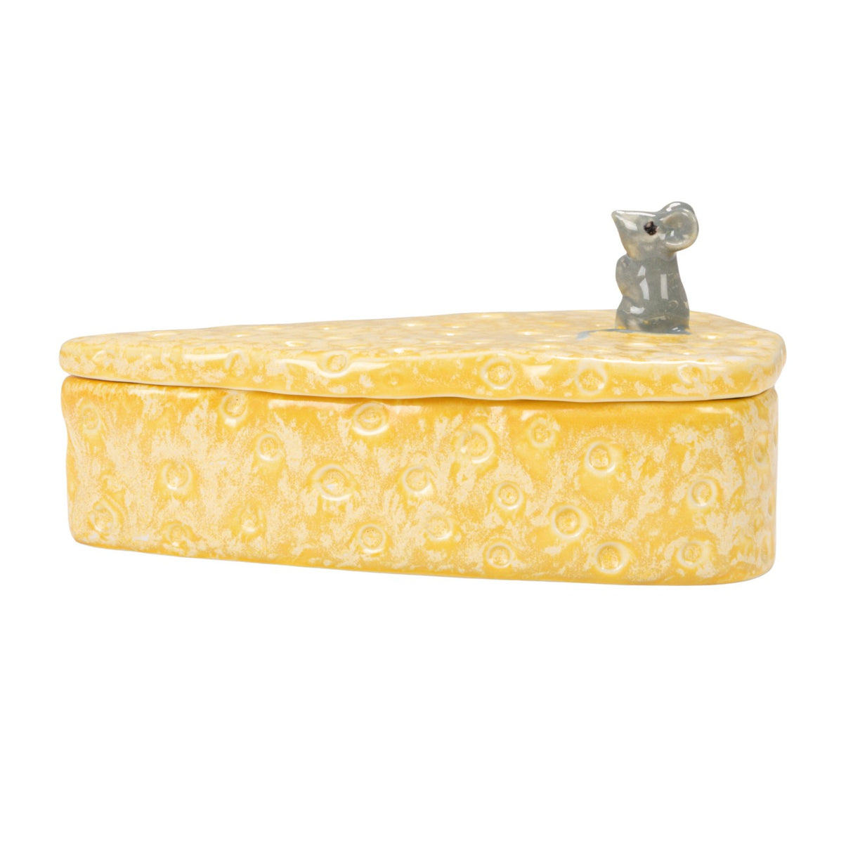 Ceramic Cheese & Mouse Appetizer Fork Set