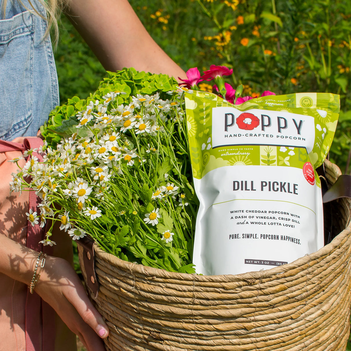 Dill Pickle Flavor | Poppy Hand-Crafted Popcorn