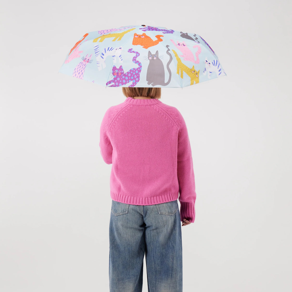 Original Duckhead Arty Cats Compact Umbrella