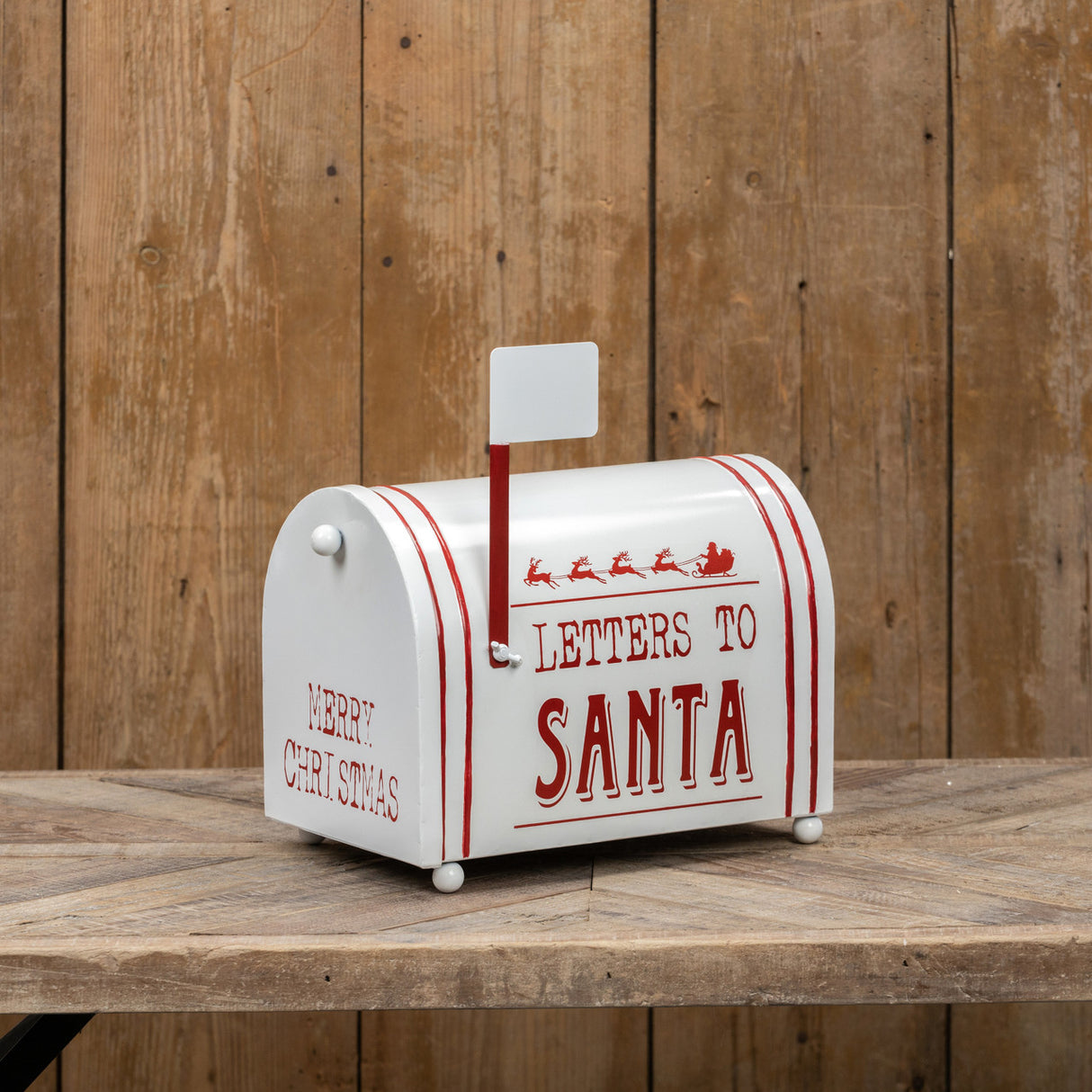 Letters to Santa Metal Mailbox