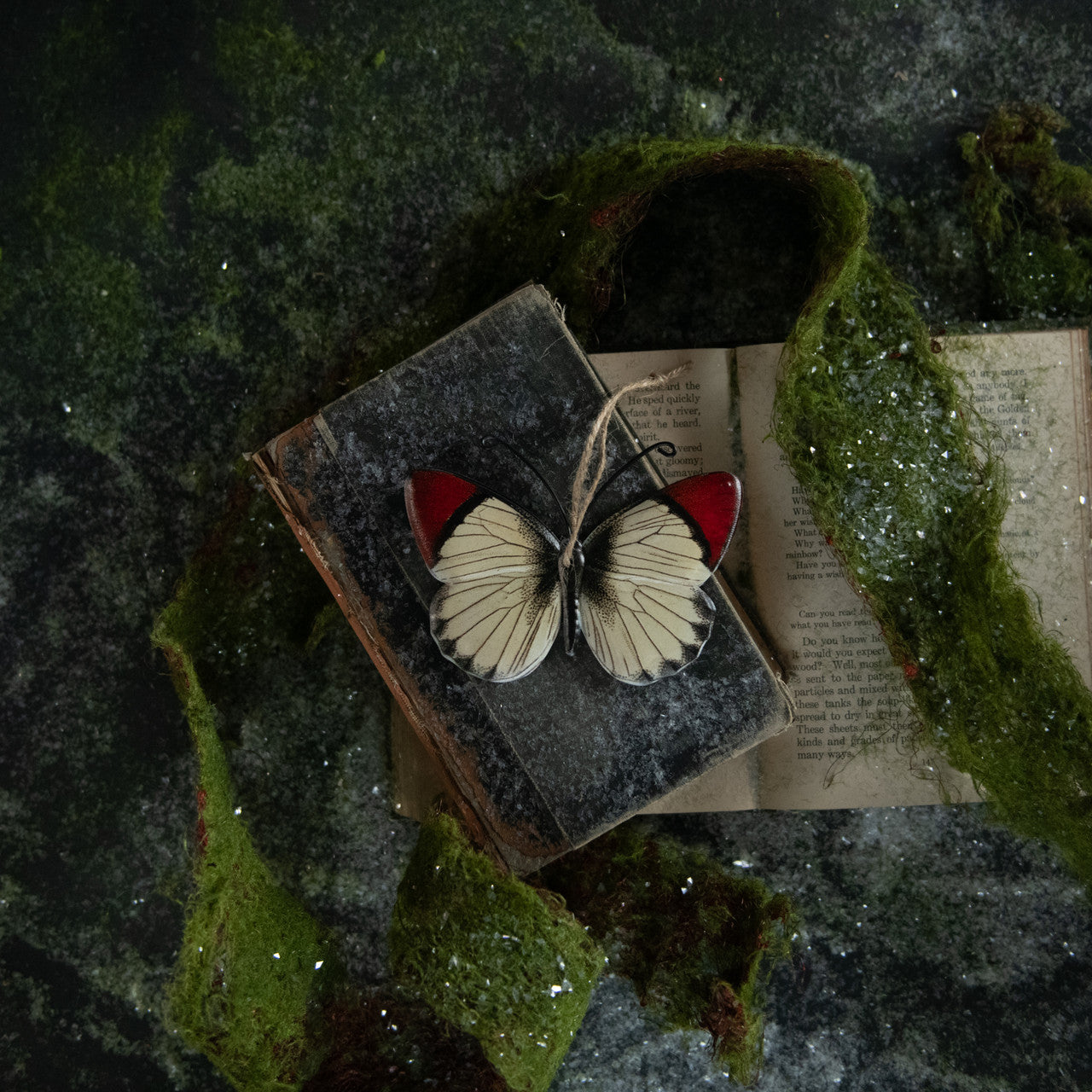Metal Moth & Butterfly Wall Hanging Ornaments