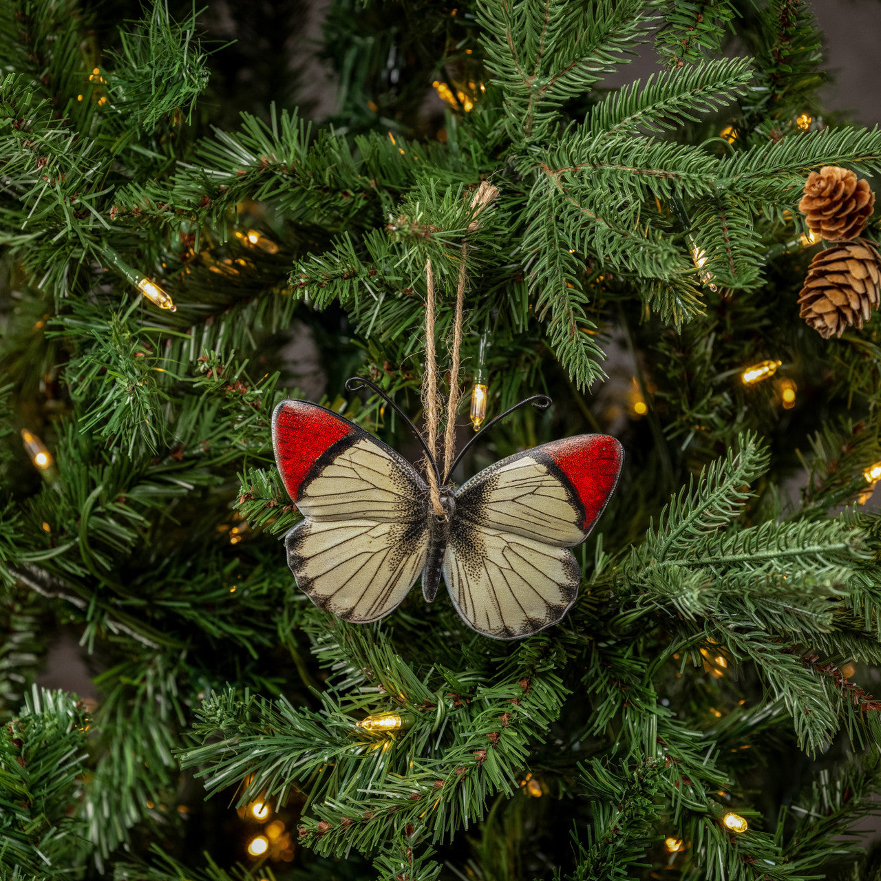 Metal Moth & Butterfly Wall Hanging Ornaments