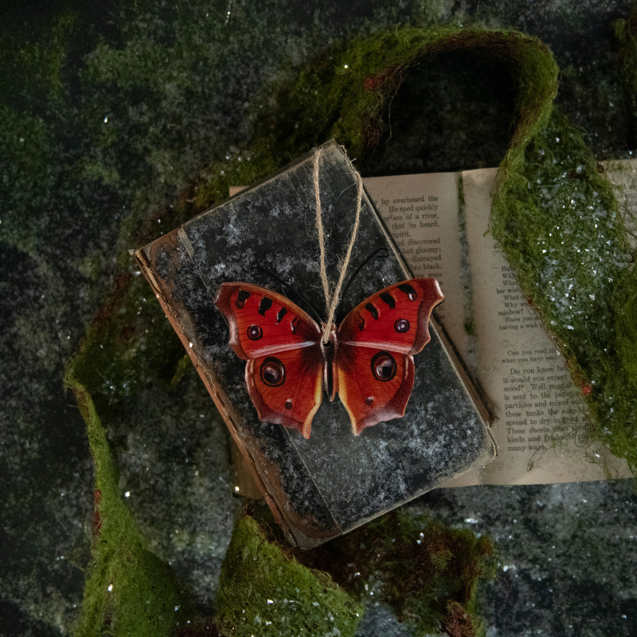 Metal Moth & Butterfly Wall Hanging Ornaments