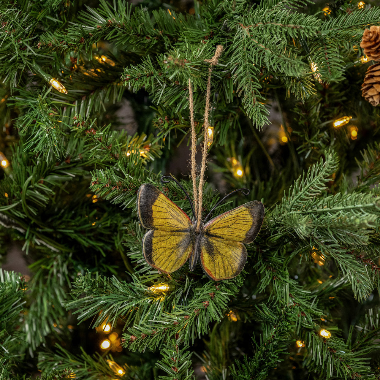 Metal Moth & Butterfly Wall Hanging Ornaments