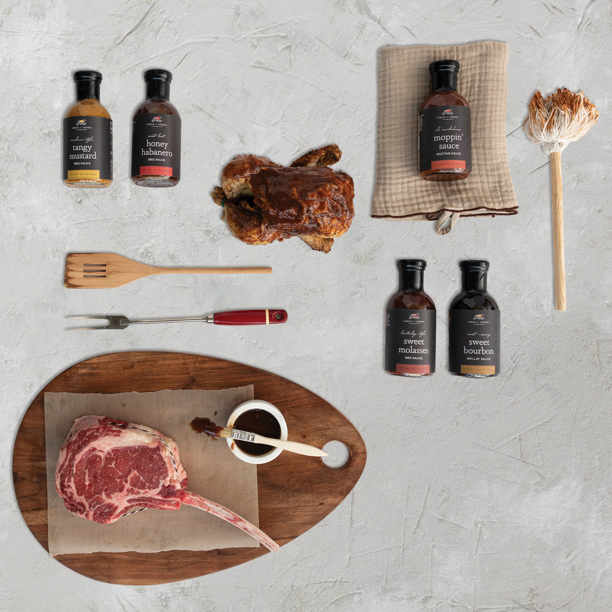 Sweet Bourbon Grillin’ BBQ Sauce | Finch + Fennel