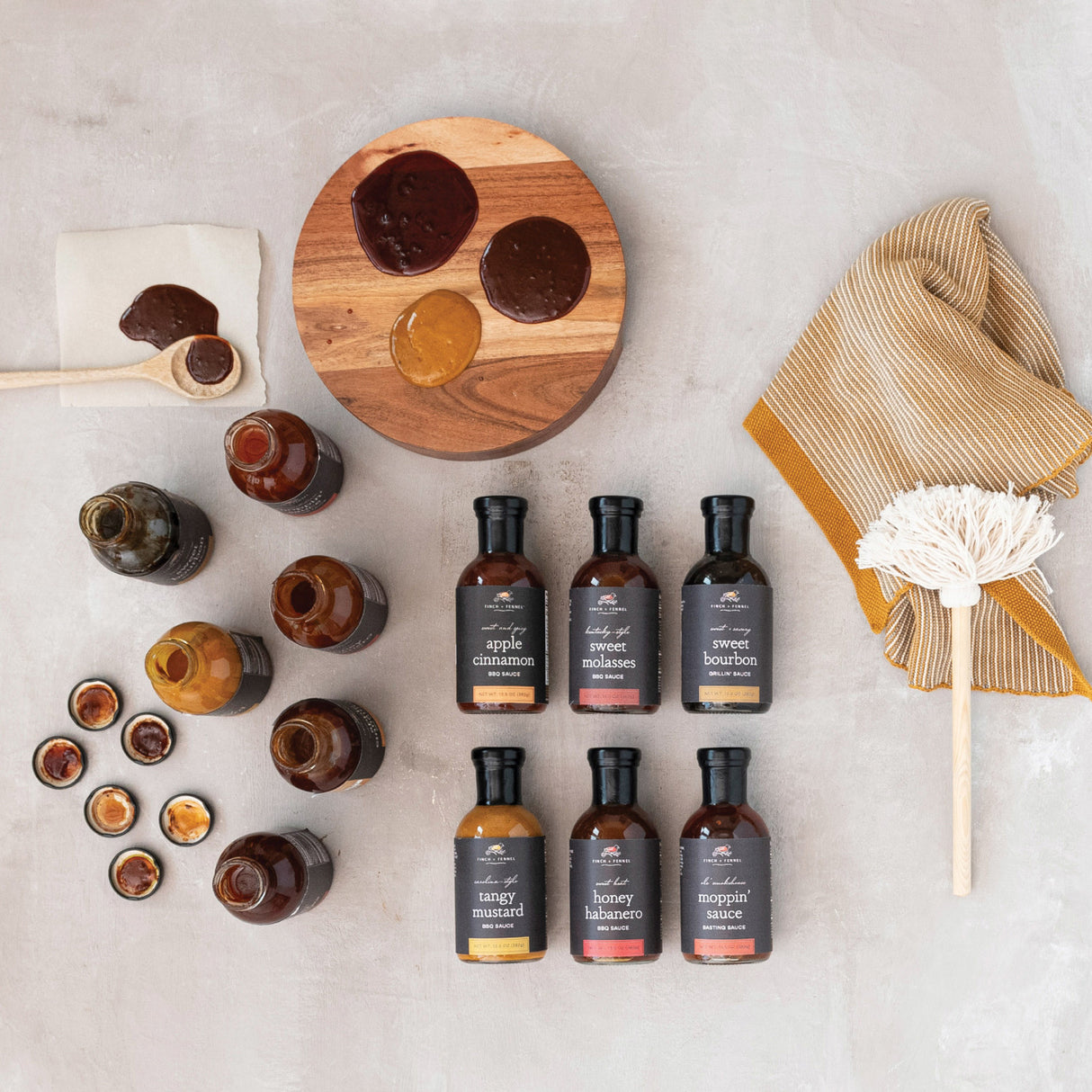 Sweet + Spicy Apple Cinnamon BBQ Sauce | Finch & Fennel