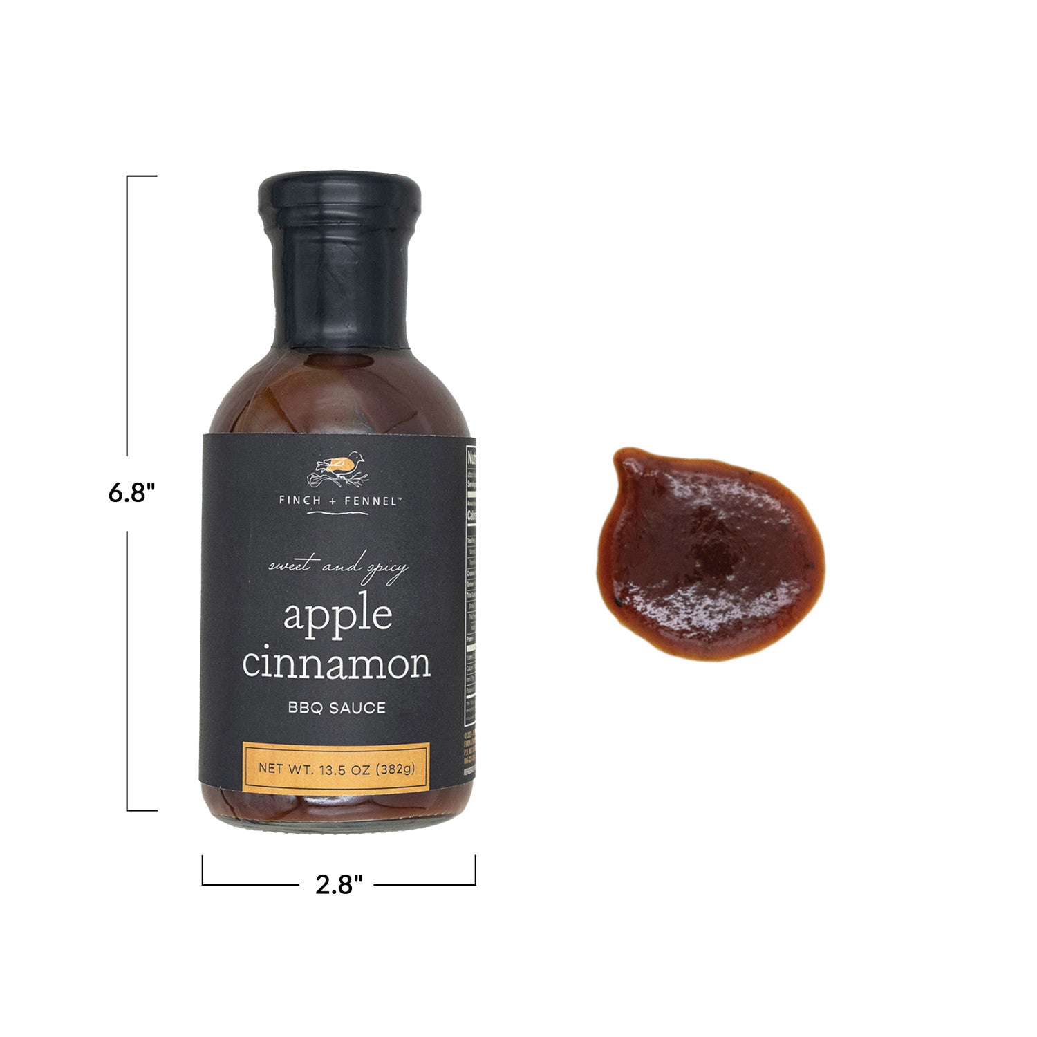 Sweet + Spicy Apple Cinnamon BBQ Sauce | Finch & Fennel