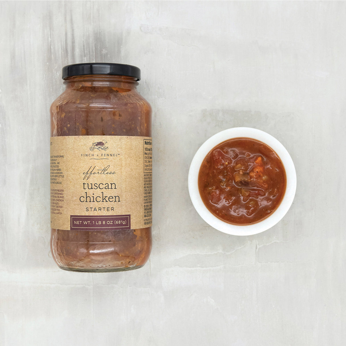 Effortless Tuscan Chicken Starter Sauce | Finch + Fennel
