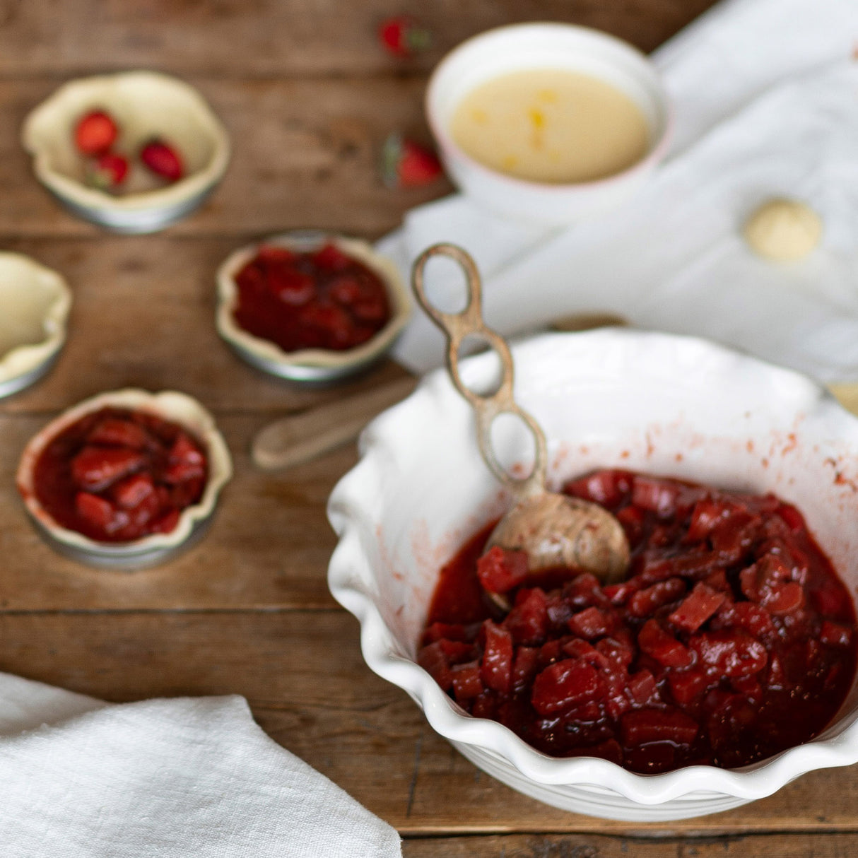 Strawberry Rhubarb Preserves | Finch & Fennel