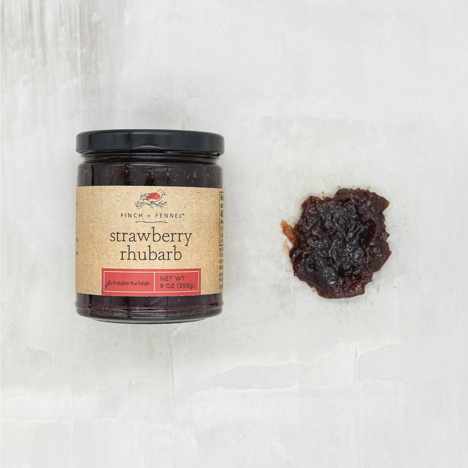 Strawberry Rhubarb Preserves | Finch & Fennel