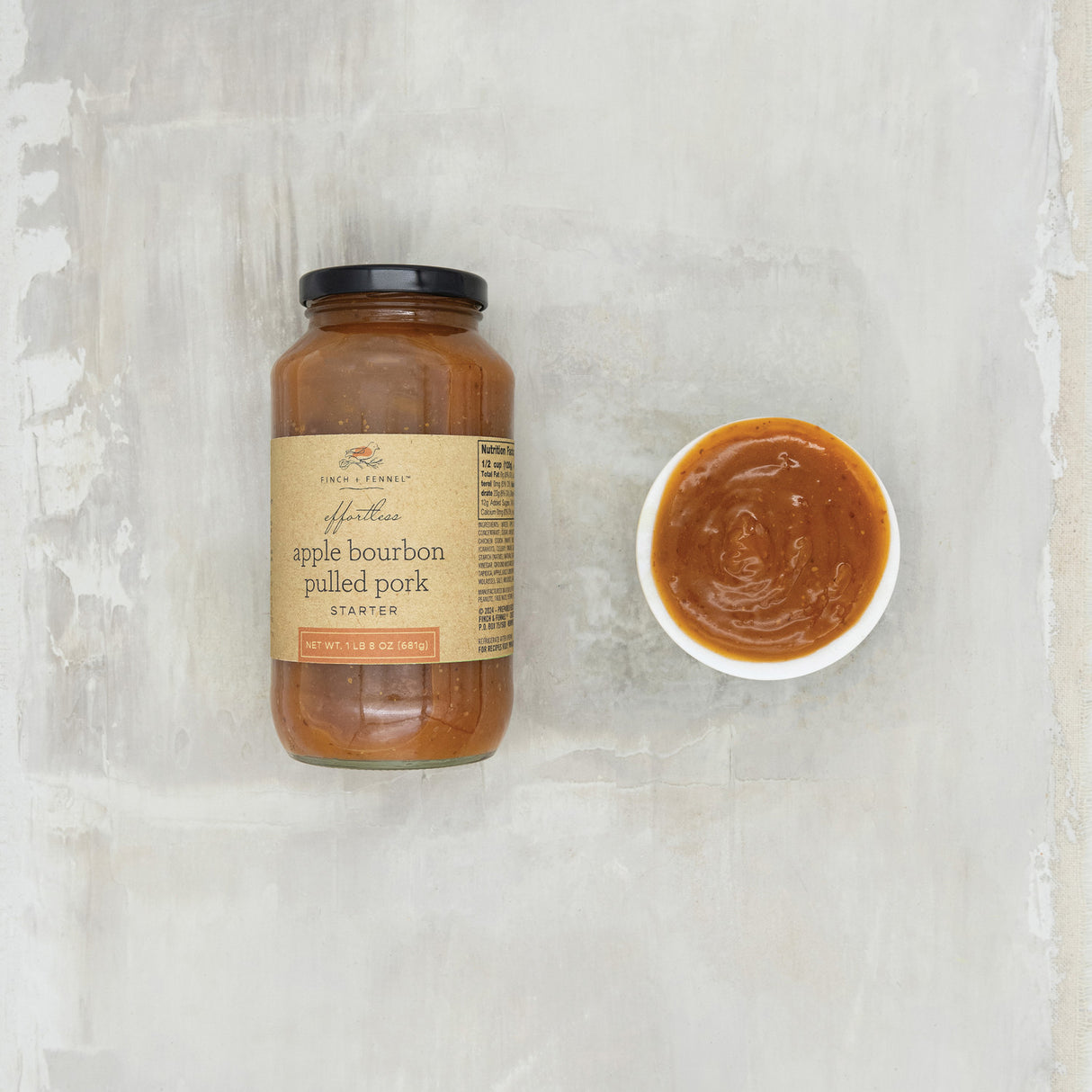 Apple Bourbon Pulled Pork Starter Sauce | Finch + Fennel