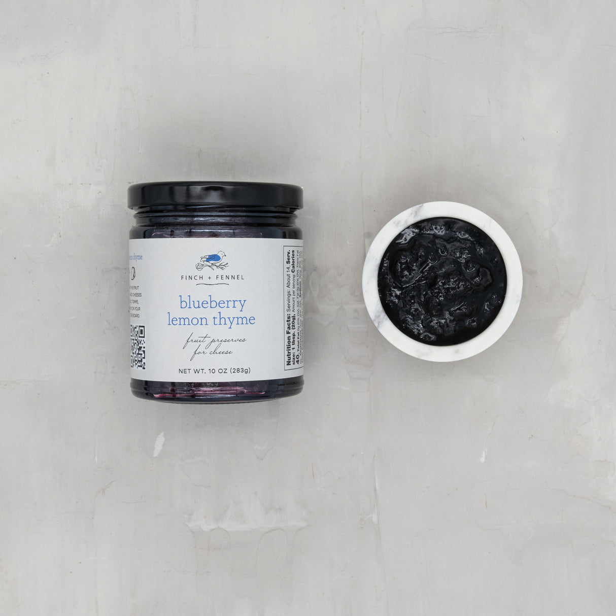 Blueberry Lemon Thyme Fruit Preserves | Finch & Fennel