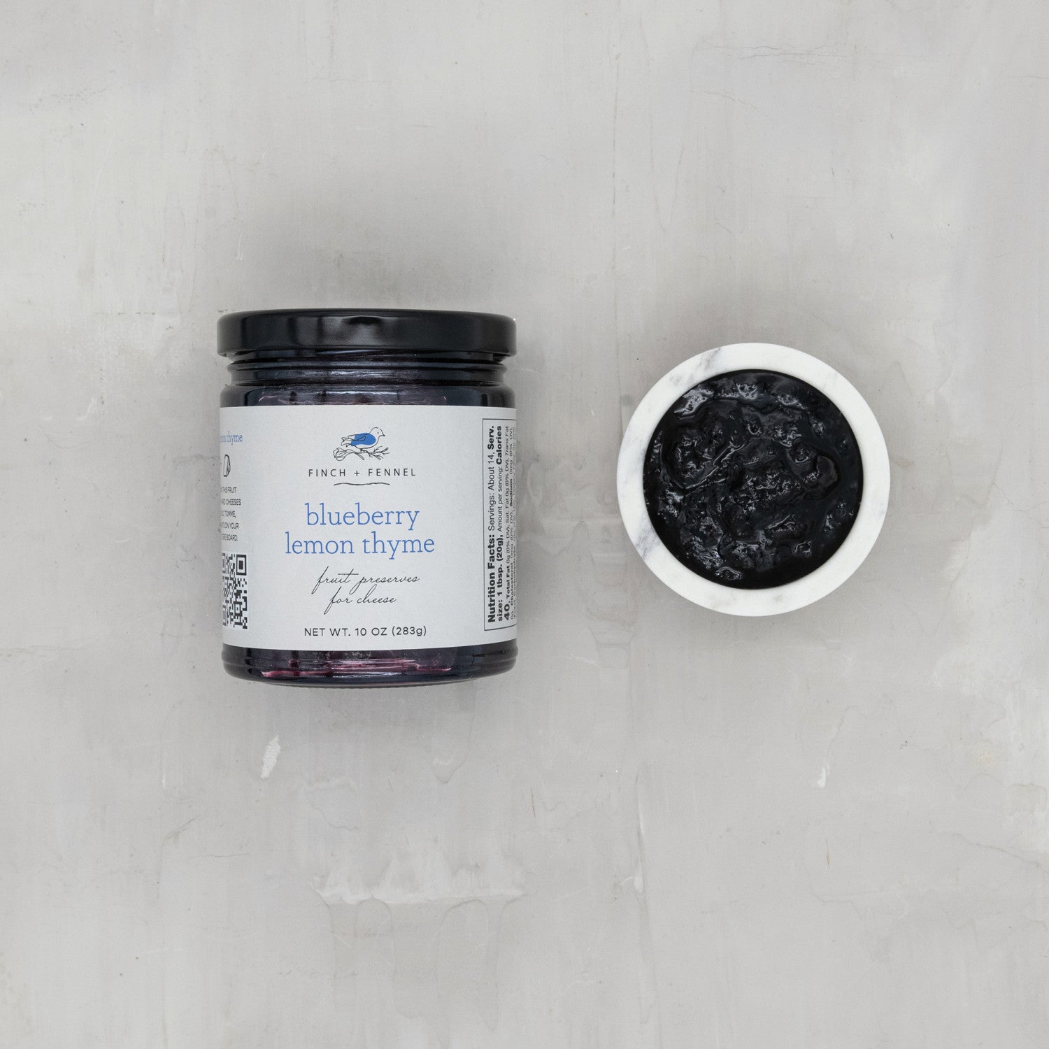 Blueberry Lemon Thyme Fruit Preserves | Finch & Fennel
