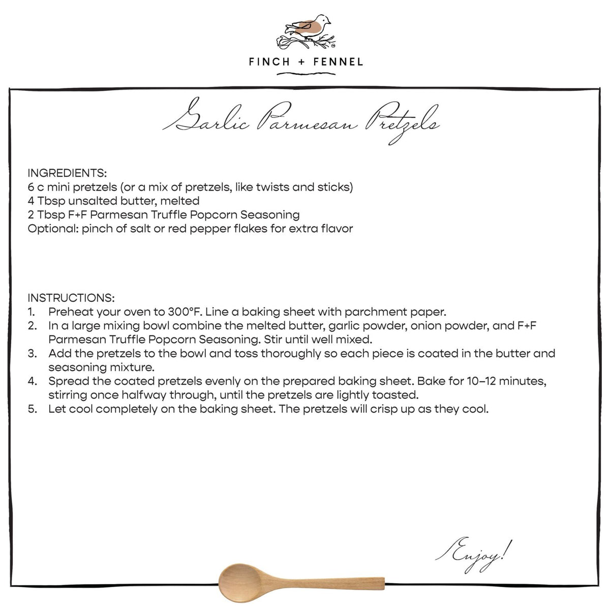 Parmesan Truffle Popcorn Seasoning | Finch + Fennel