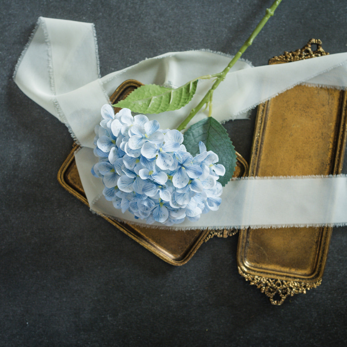 Light Blue Hydrangea Stem