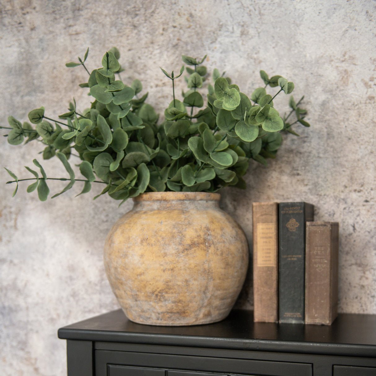 Distressed Clay Terracotta Planter Vase