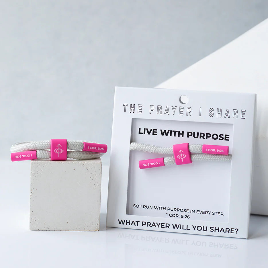Live With Purpose Bracelet | Prayer Share